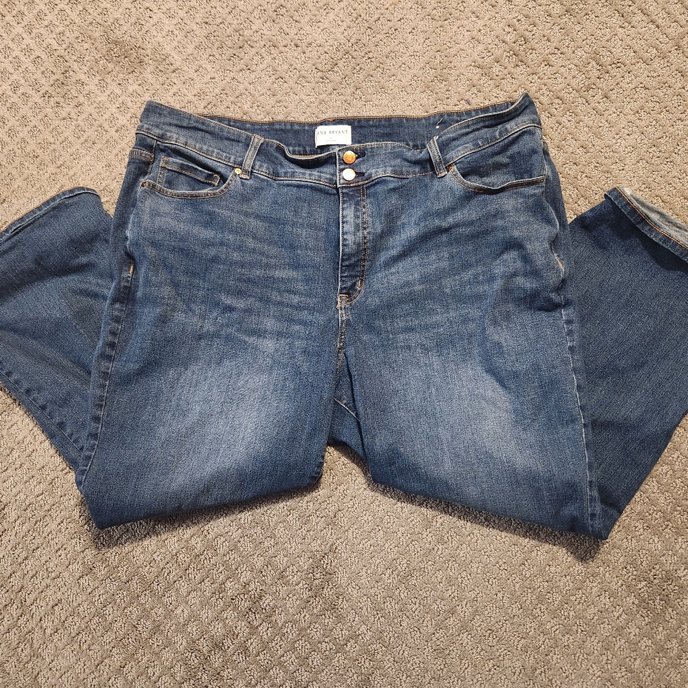 2 Pair Of Blue Denim Jeans
